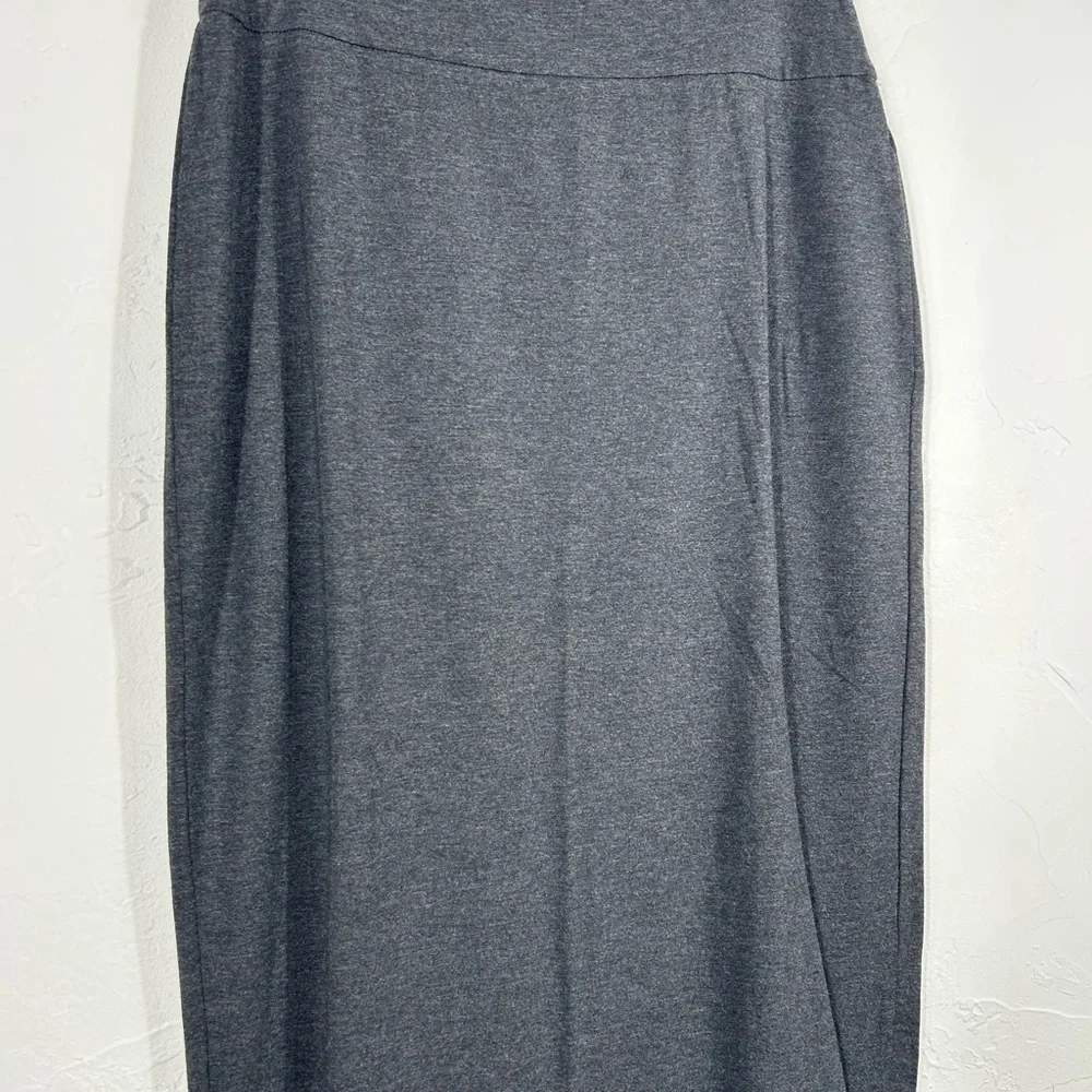 Eileen‎ Fisher Gray Stretch Skirt